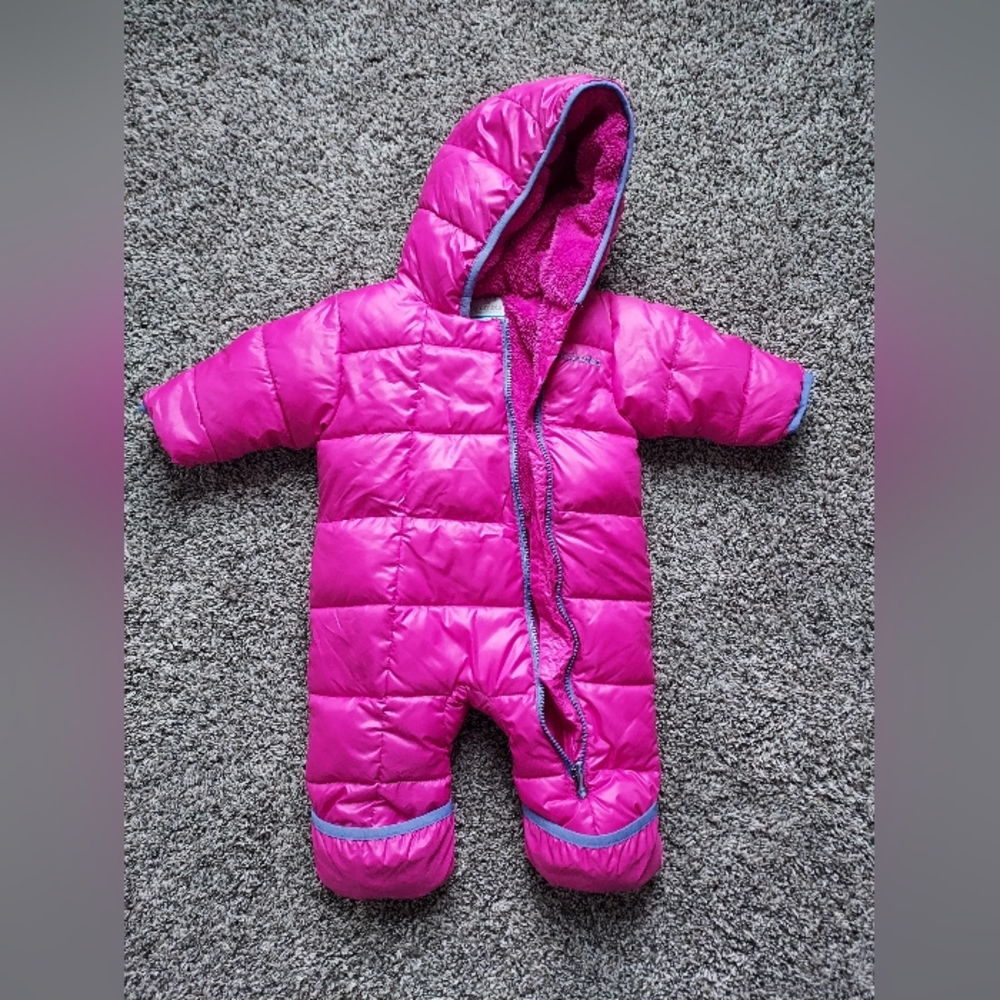 Baby girl columbia snowsuit